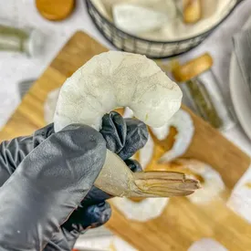 Креветки Ваннамей 16/20 очищенные, 1 кг